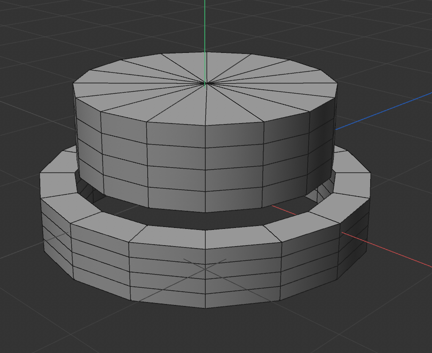So I tried a different approach: I chose a tube and a cylinder.