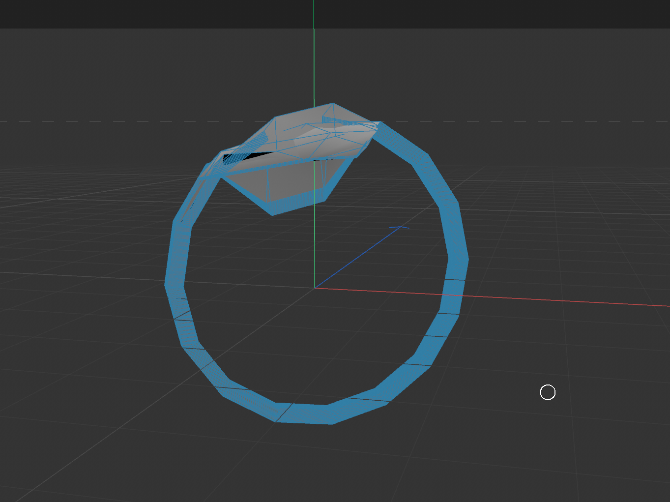 When I first started, I initially envisioned the object as a collection of geometric shapes—much like in Challenge 1—but I realized that approach actually made the process unnecessarily complicated.
