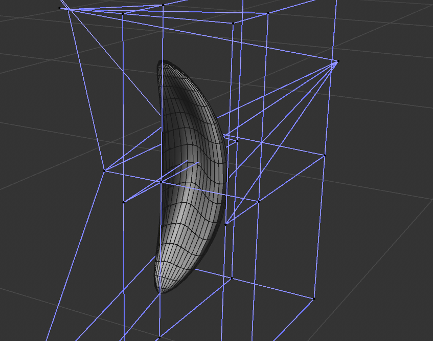 I continuously tweaked the form to get the general shape right.