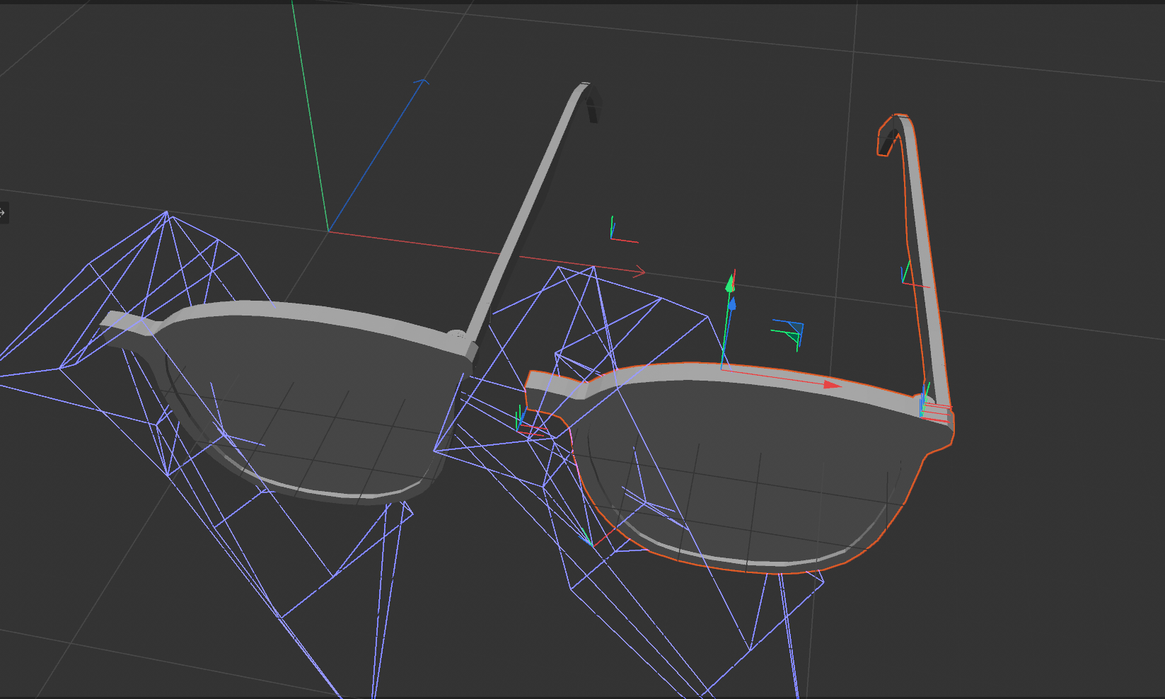 Duplicating the object.